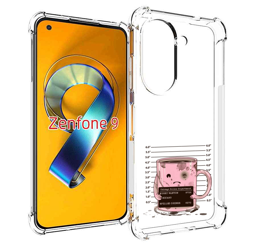 

Чехол MyPads кружка для Asus Zenfone 9 (AI2202), Прозрачный, Tocco