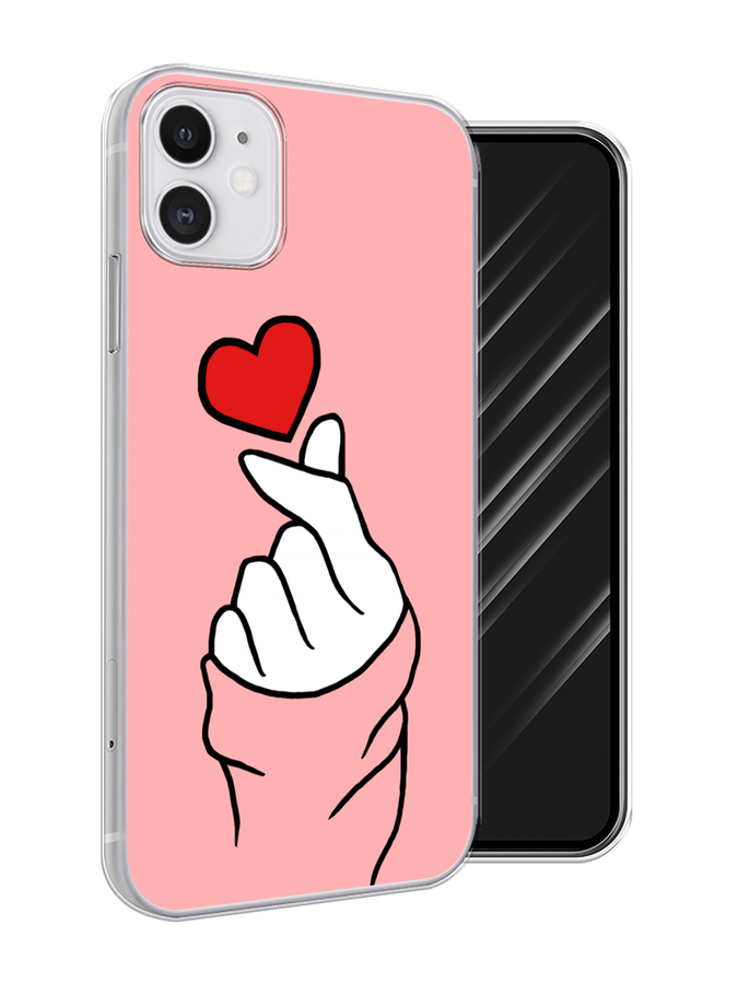 

Чехол Awog на Apple iPhone 11 / Айфон 11 "Милое сердечко", Разноцветный, 12150-7