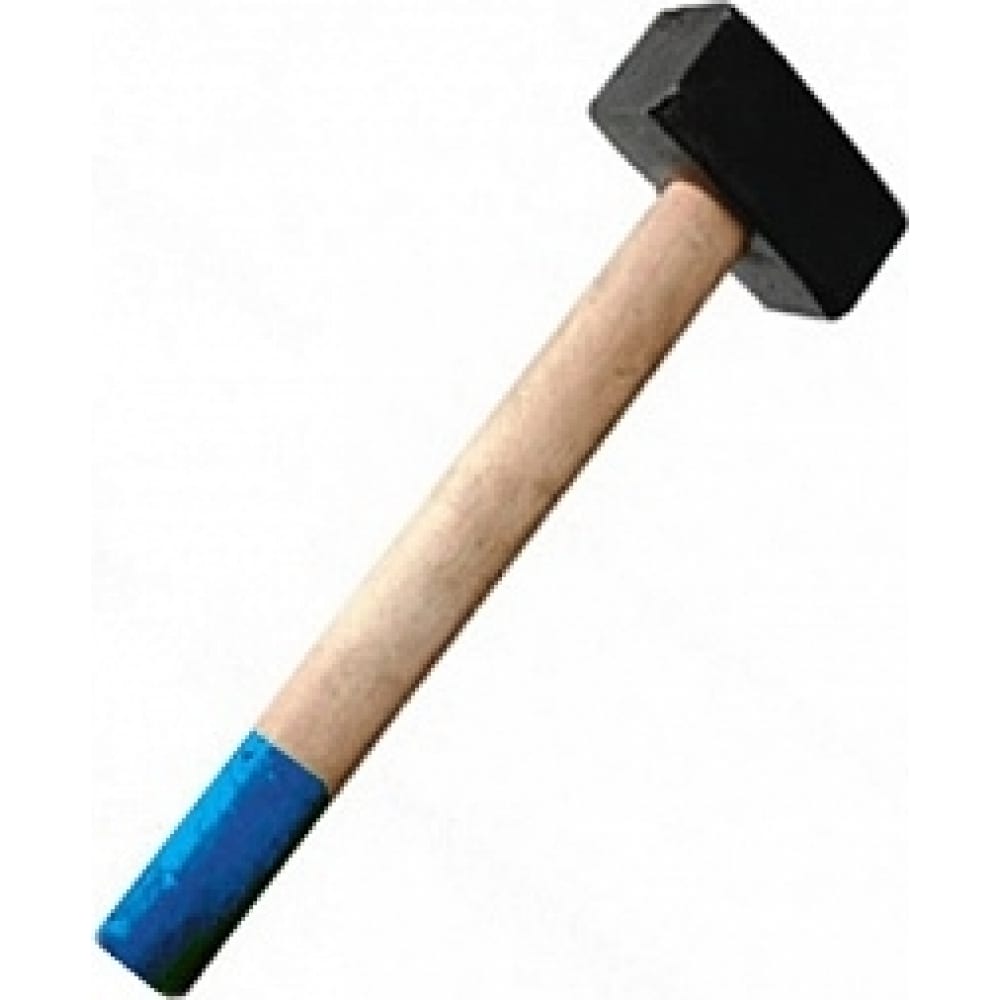 фото Кувалда ремоколор кованая, деревянная рукоятка, 4000г, 38-5-074