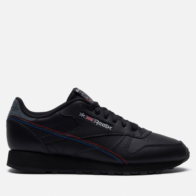 

Кроссовки мужские Reebok Classic Leather Make It Yours черные 42 EU, Classic Leather Make It Yours