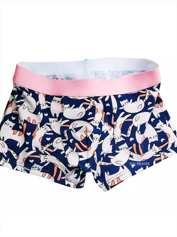 

Трусы мужские No Frame Шортики синие 2XL, Шортики