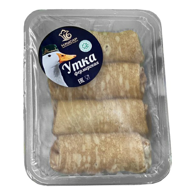 

Блинчики Каусар с фаршем из мяса уток 400 г