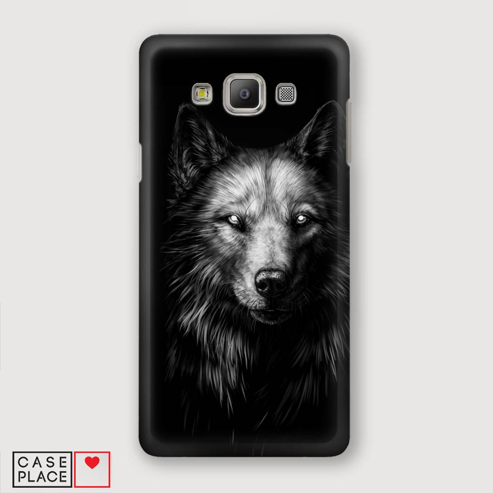 

Чехол Awog "Волк черно белый" для Samsung Galaxy A3, 20120-1