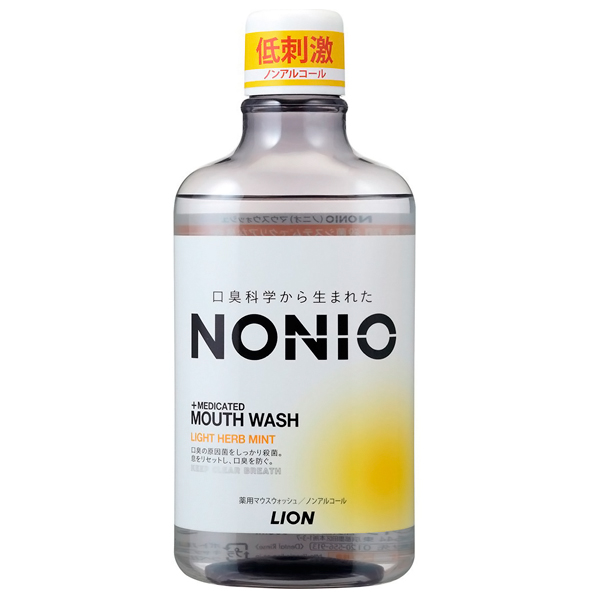 Ополаскиватель для полости рта LION Nonio легкий мятный вкус, 600 мл