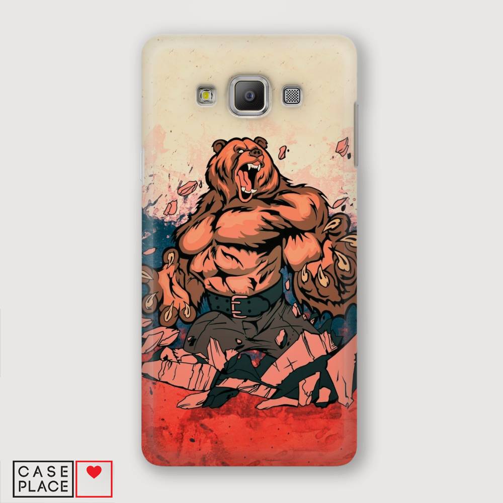 

Чехол Awog "Медведь с флагом РФ" для Samsung Galaxy A3, 20120-1