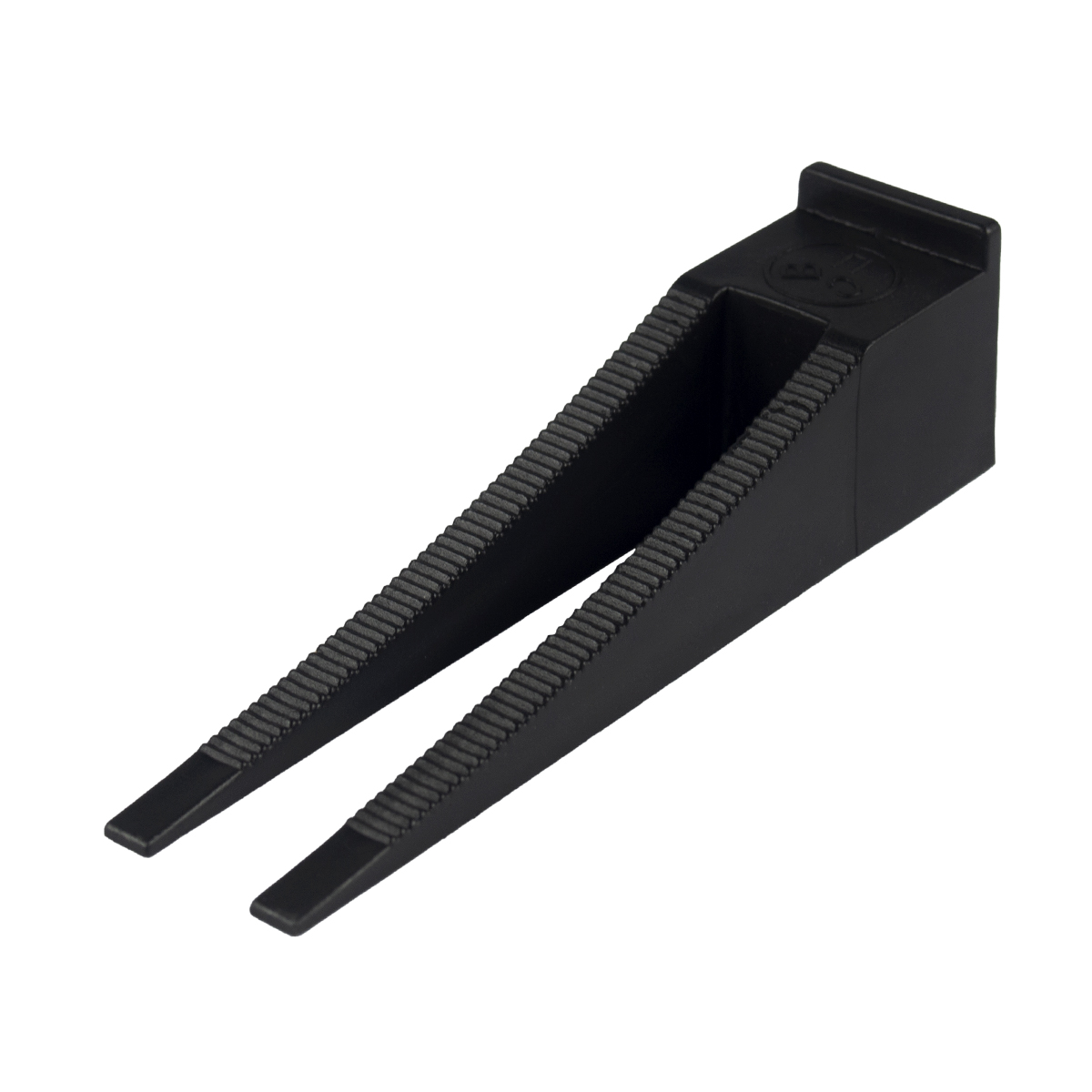 Система выравнивания плитки Шабашка, клинья «флажок», 50 шт, черные пластиковые клинья для укладки плитки ремоколор