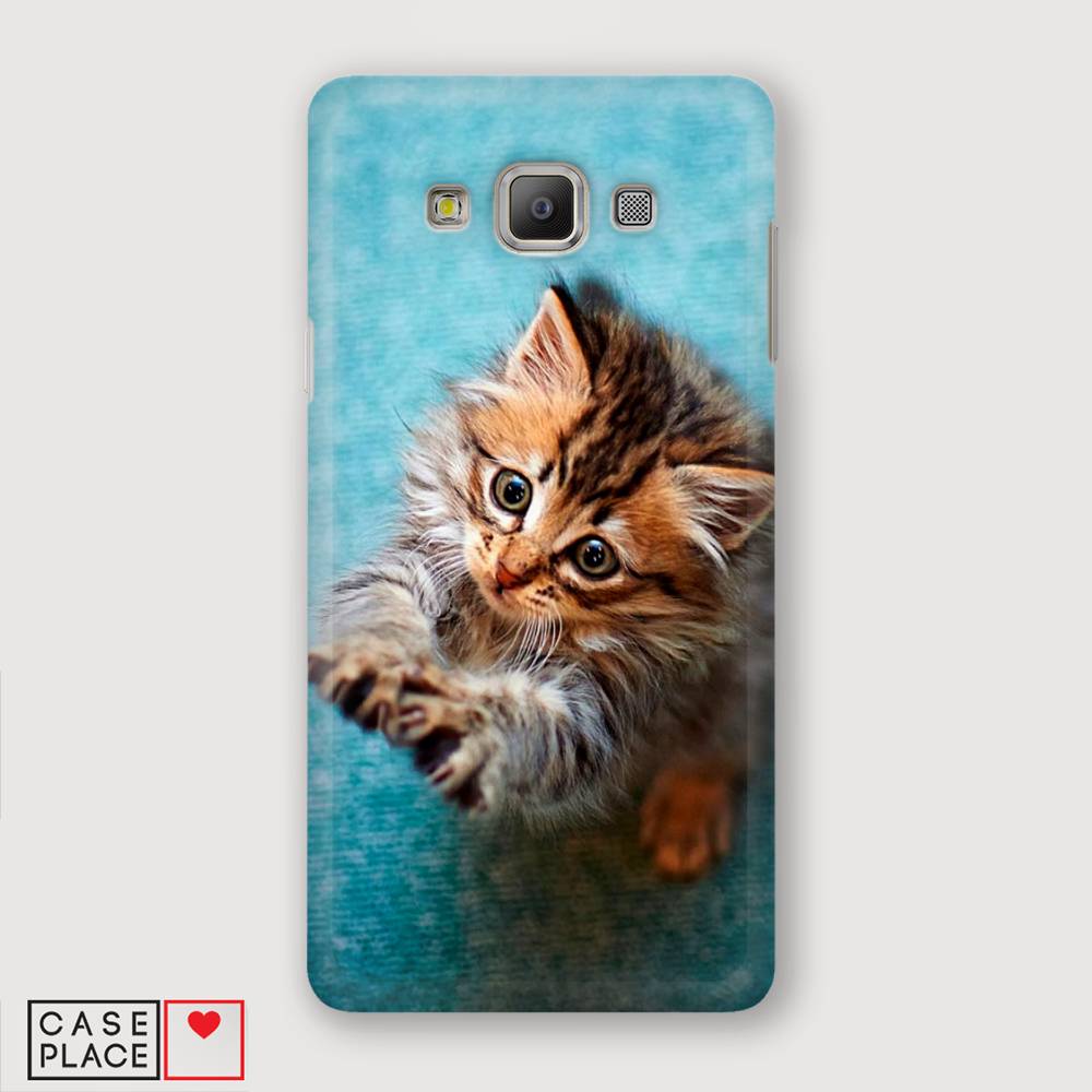 

Чехол Awog "Котенок просит есть" для Samsung Galaxy A3, 20120-1
