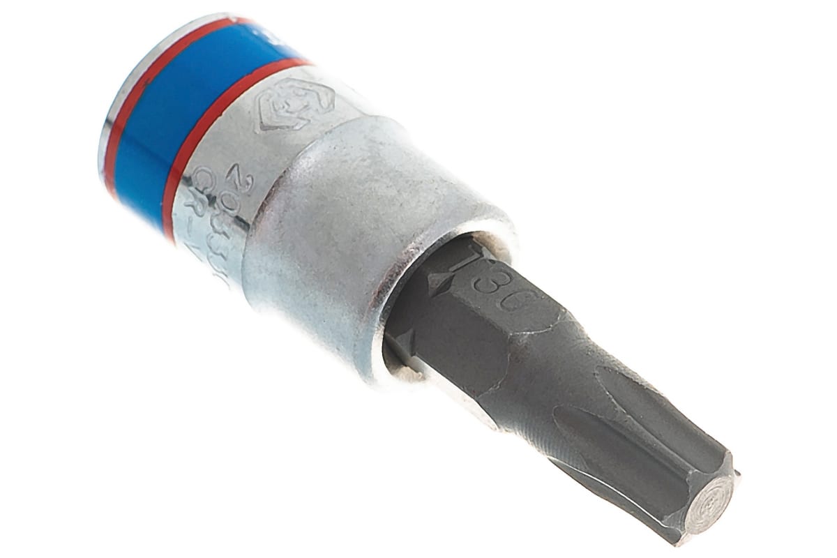 

Насадка (бита) торцевая 1/4, TORX, T30, L = 37 мм, с отверстием