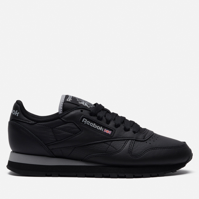 

Кроссовки мужские Reebok Classic Leather черные 40 EU, Classic Leather