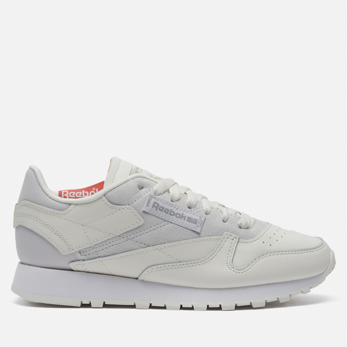 

Кроссовки женские Reebok Classic Leather Make It Yours бежевые 38.5 EU, Classic Leather Make It Yours