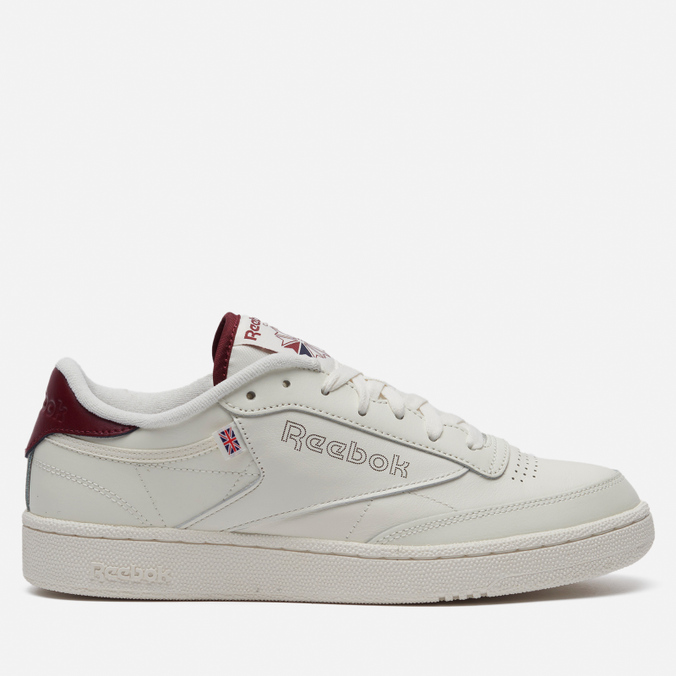 

Кроссовки унисекс Reebok Club C 85 белые 44 EU, Club C 85