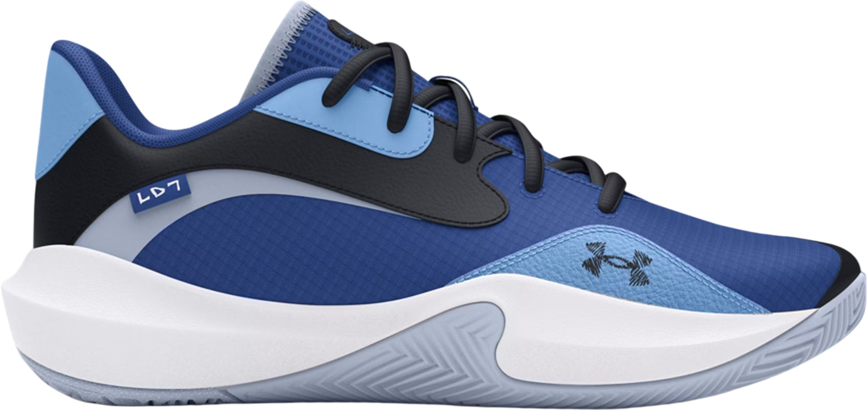 

Кроссовки унисекс Under Armour Lockdown 7 Low синие M8.5 US; W10 US, Синий, Lockdown 7 Low