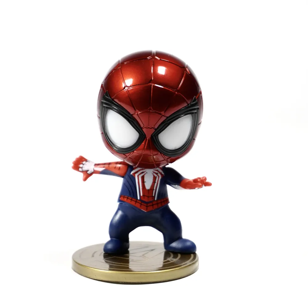 

Набор игрушек в салон и лобовое стекло автомобиля Человек Паук / Spider Man из 5 шт., Красный