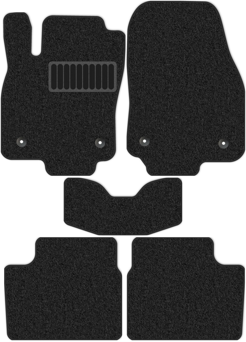 

Коврики текстильные Allmone Классик для Opel Astra II L69 2006 - 2011, 3804-S5YLT-A