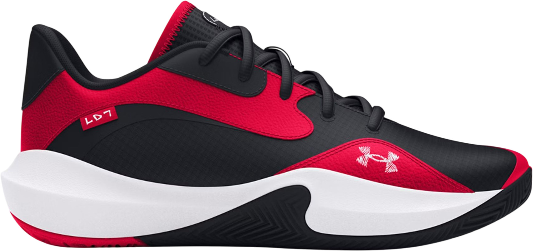 

Кроссовки унисекс Under Armour Lockdown 7 Low черные M15 US; W16.5 US, Черный, Lockdown 7 Low