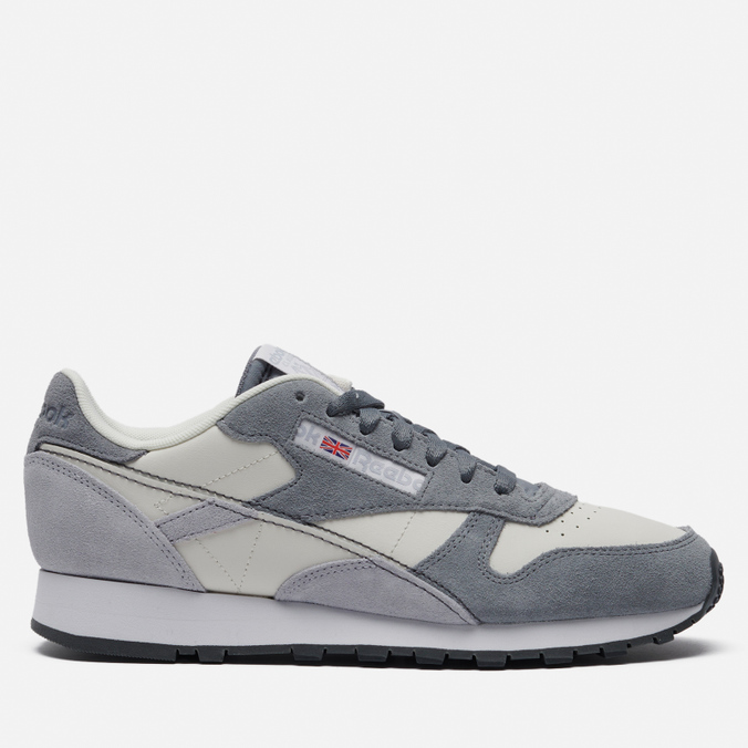 

Кроссовки мужские Reebok Classic Leather Make It Yours серые 45.5 EU, Classic Leather Make It Yours