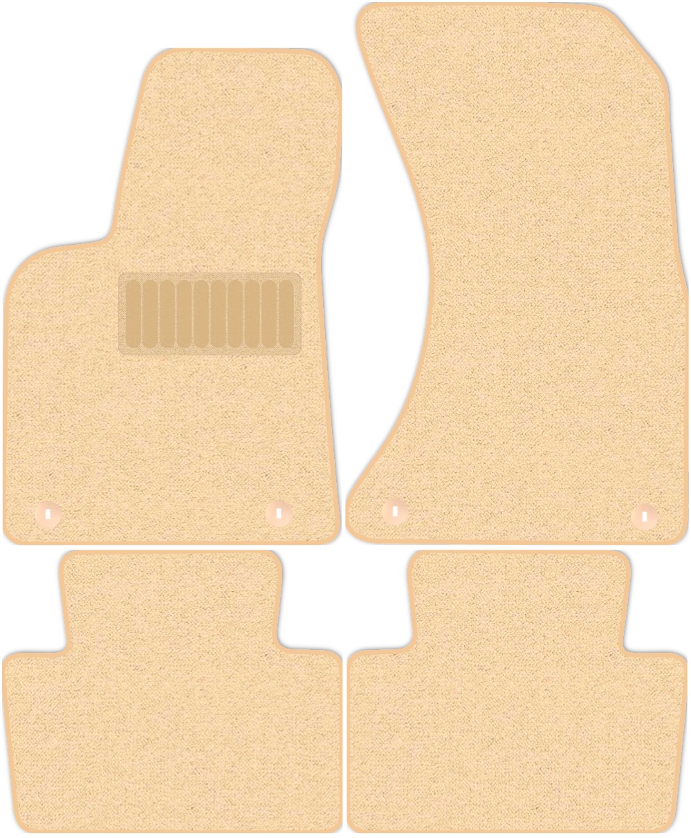 

Коврики в салон Комфорт для Porsche Macan (95B) 2013 - Н.В., 4 шт. бежевый, текстиль, 4003-S4Y-D