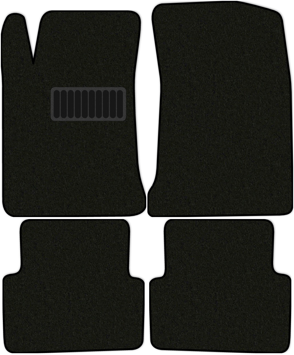 

Коврики в салон Классик для Renault Laguna 2 (X74) 2001 - 2008, 4 шт. черный, текстиль, 4103-S4NL-A