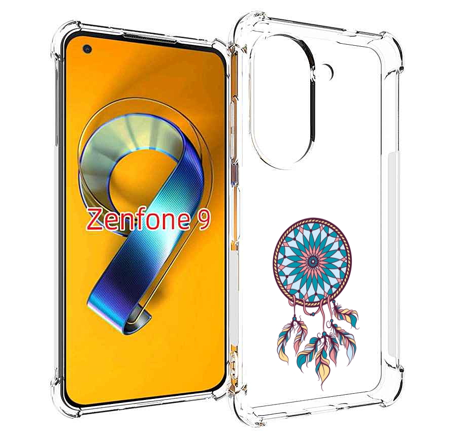 

Чехол MyPads ловец снов синий для Asus Zenfone 9 (AI2202), Прозрачный, Tocco