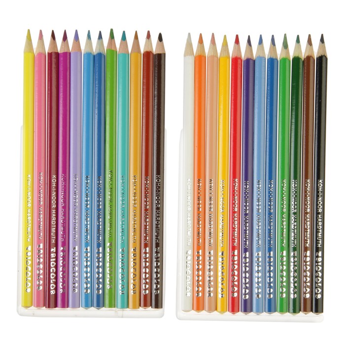 

Карандаши 24 цвета, Koh-I-Noor 3134 TRIOCOLOR, картонная упаковка, европодвес, Разноцветные