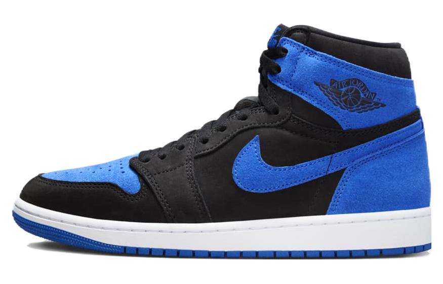 

Кеды унисекс Jordan Air Jordan 1 High OG Royal Reimagined 2023 черные 44 EU, Черный, Air Jordan 1 High OG Royal Reimagined 2023