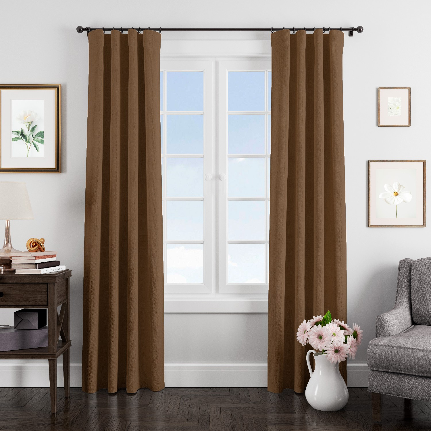 

Eleganta Шторы Eleganta, Бархат trc289769, 130х290-2 шт