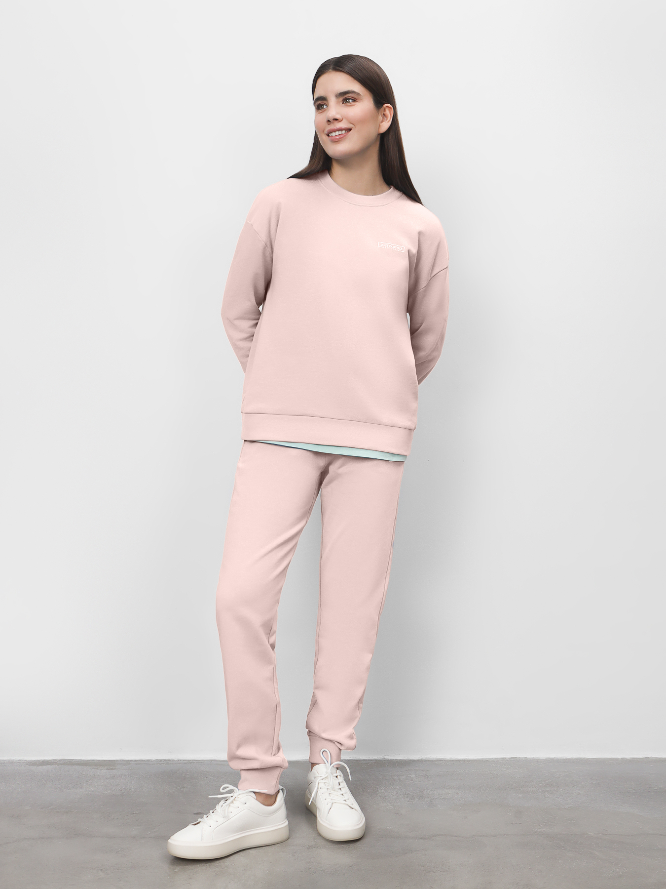 

Спортивные брюки женские Just Clothes 000000620 розовые 42-44 RU, Розовый, 000000620
