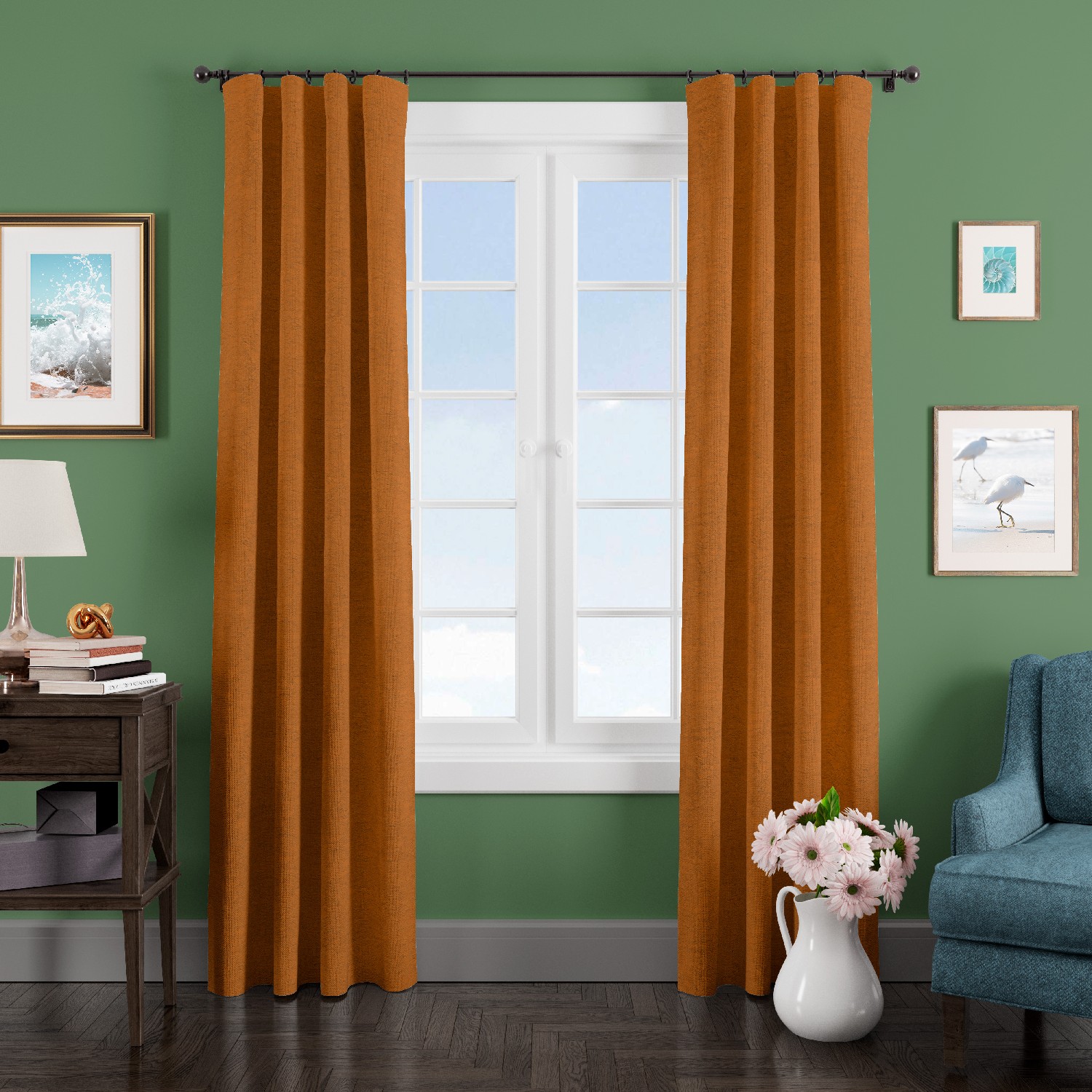 

Eleganta Шторы Eleganta, Тергалет sly318205, 150х270-2 шт
