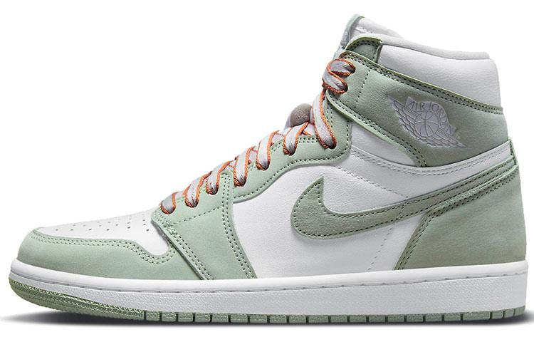 

Кеды унисекс Jordan Air Jordan 1 high og seafoam зеленые 41 EU, Зеленый, Air Jordan 1 high og seafoam