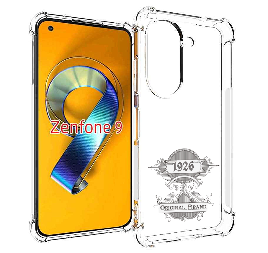

Чехол MyPads логотип черно белый для Asus Zenfone 9 (AI2202), Прозрачный, Tocco