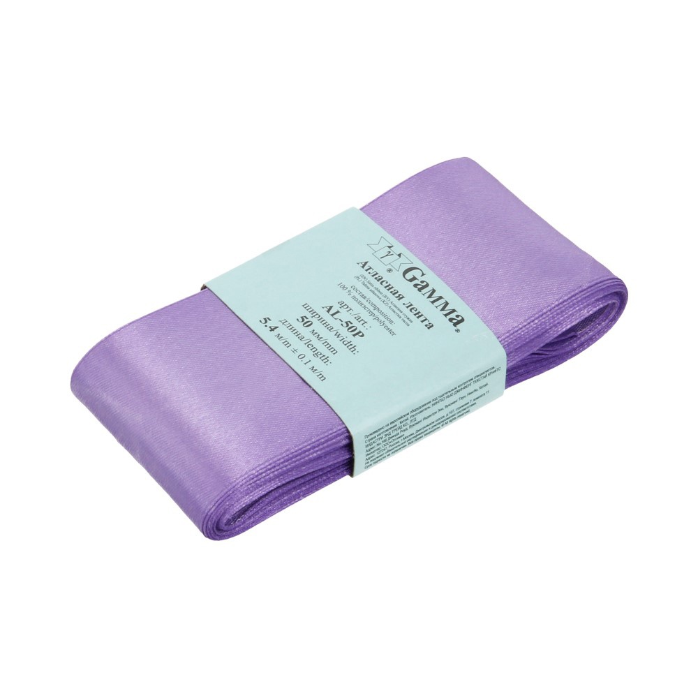 

Лента Gamma 50 мм, 5,4 м, № 082, цвет фиолетовый