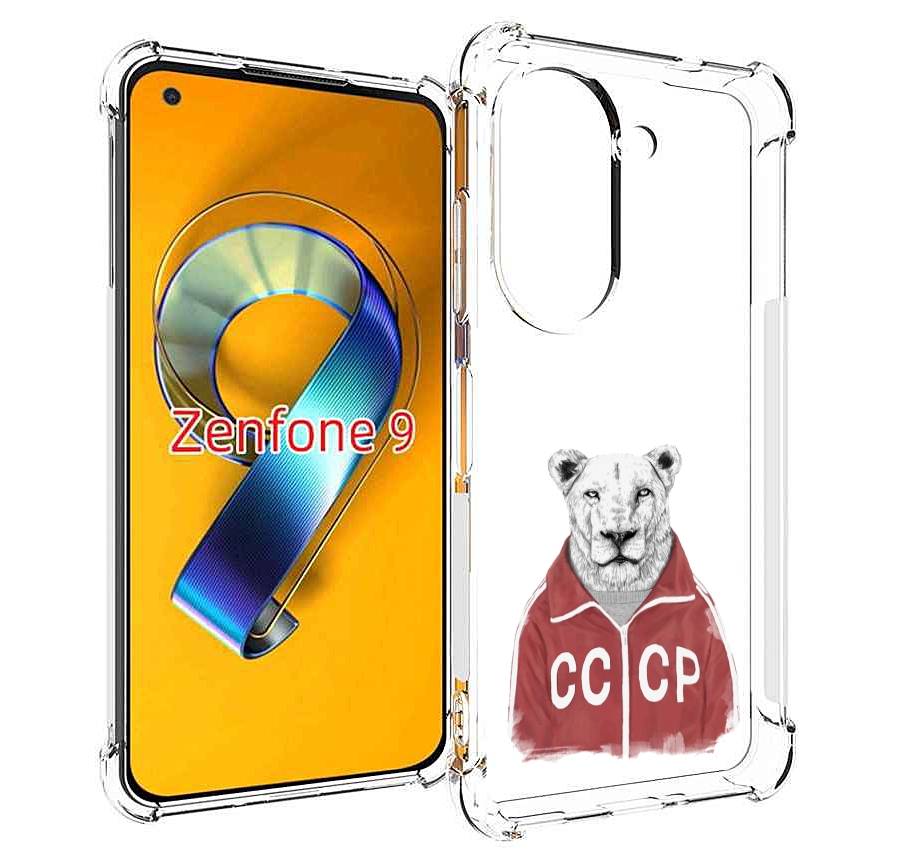 

Чехол MyPads львица ссср для Asus Zenfone 9 (AI2202), Прозрачный, Tocco