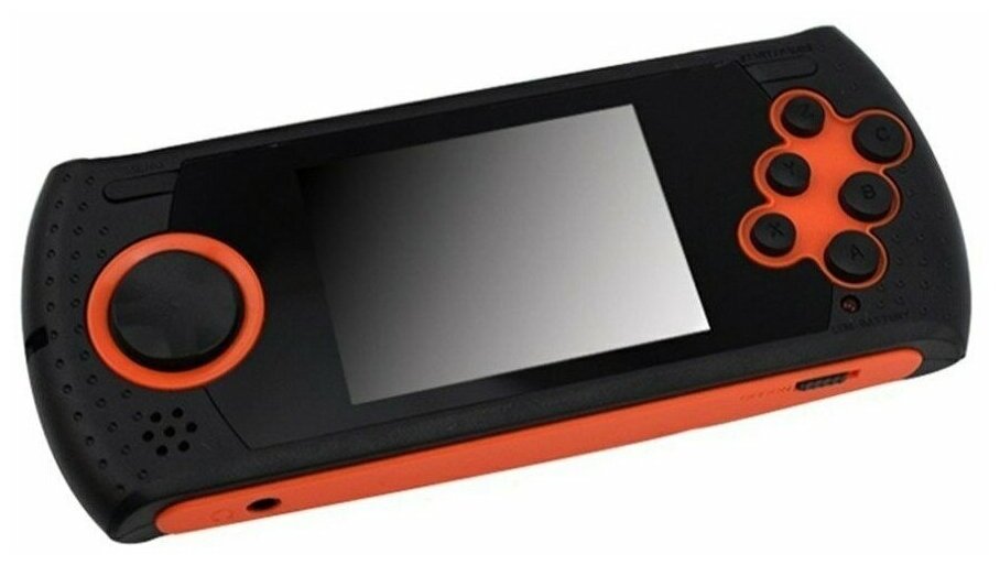 

Игровая приставка 16 bit портативная 100 ретро игр для Sega синяя, Оранжевый, Ultimate Portable