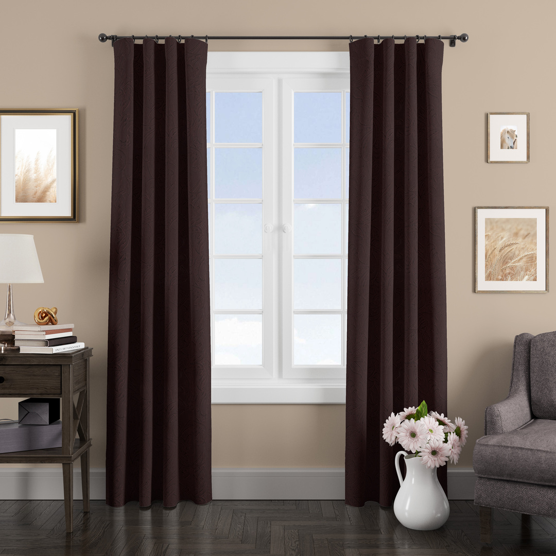

Eleganta Шторы Eleganta, Жаккард trc369863, 140х250-2 шт