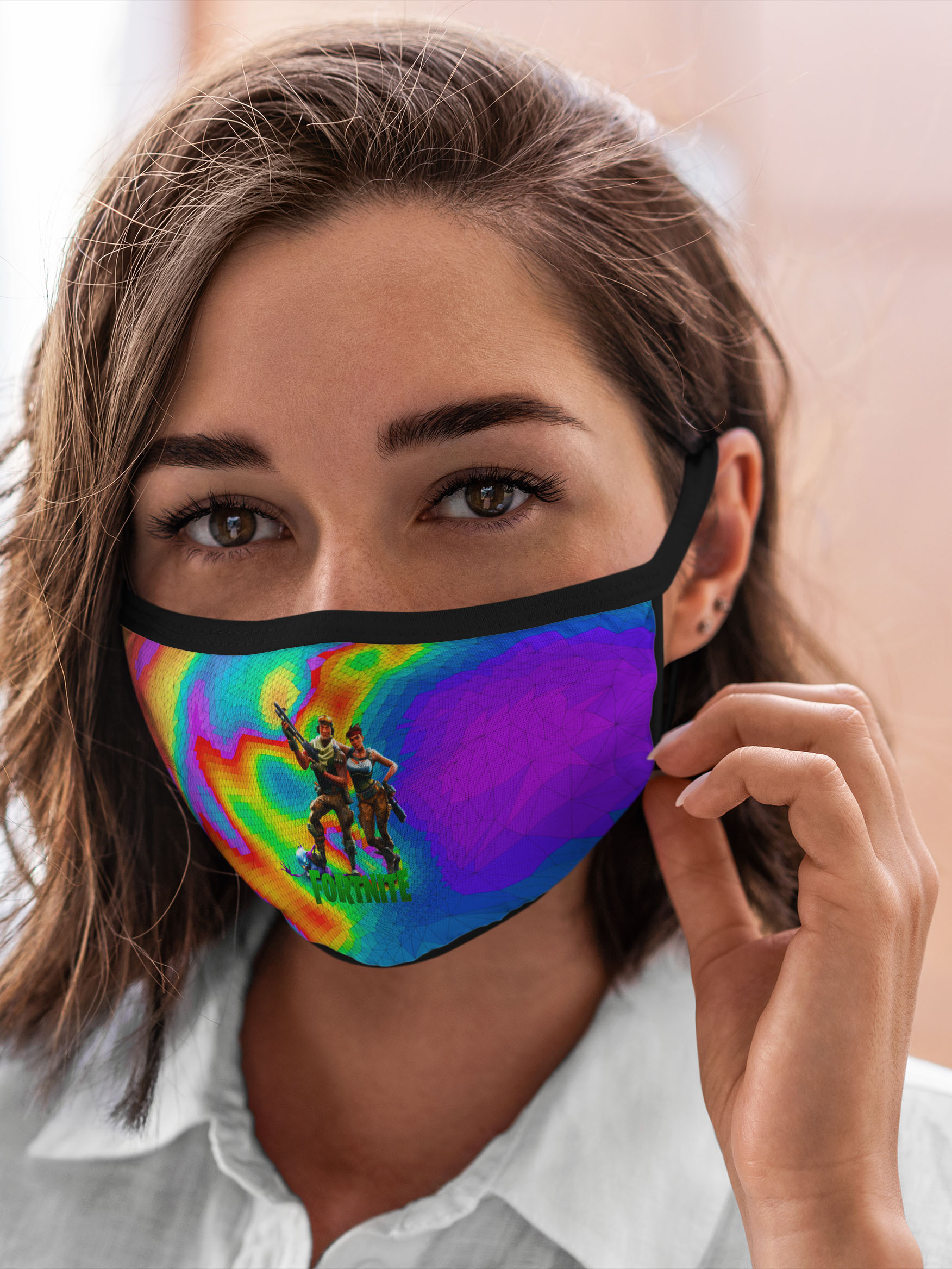 

Многоразовая маска унисекс Burnettie Fortnite S, Разноцветный, Fortnite S