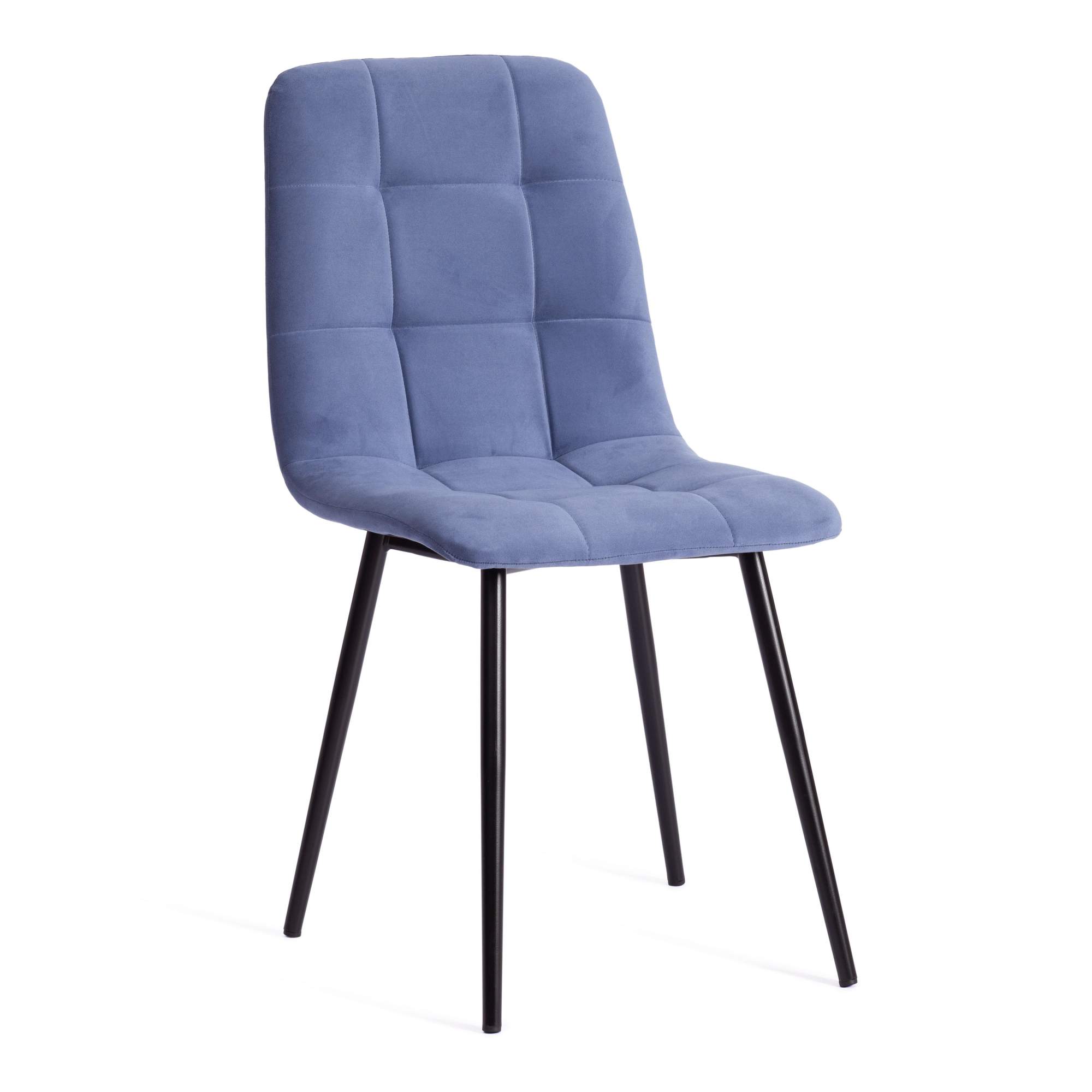 

Cтул обеденный для кухни TetChair CHILLY MAX, велюр, серо-голубой, CHILLY MAX