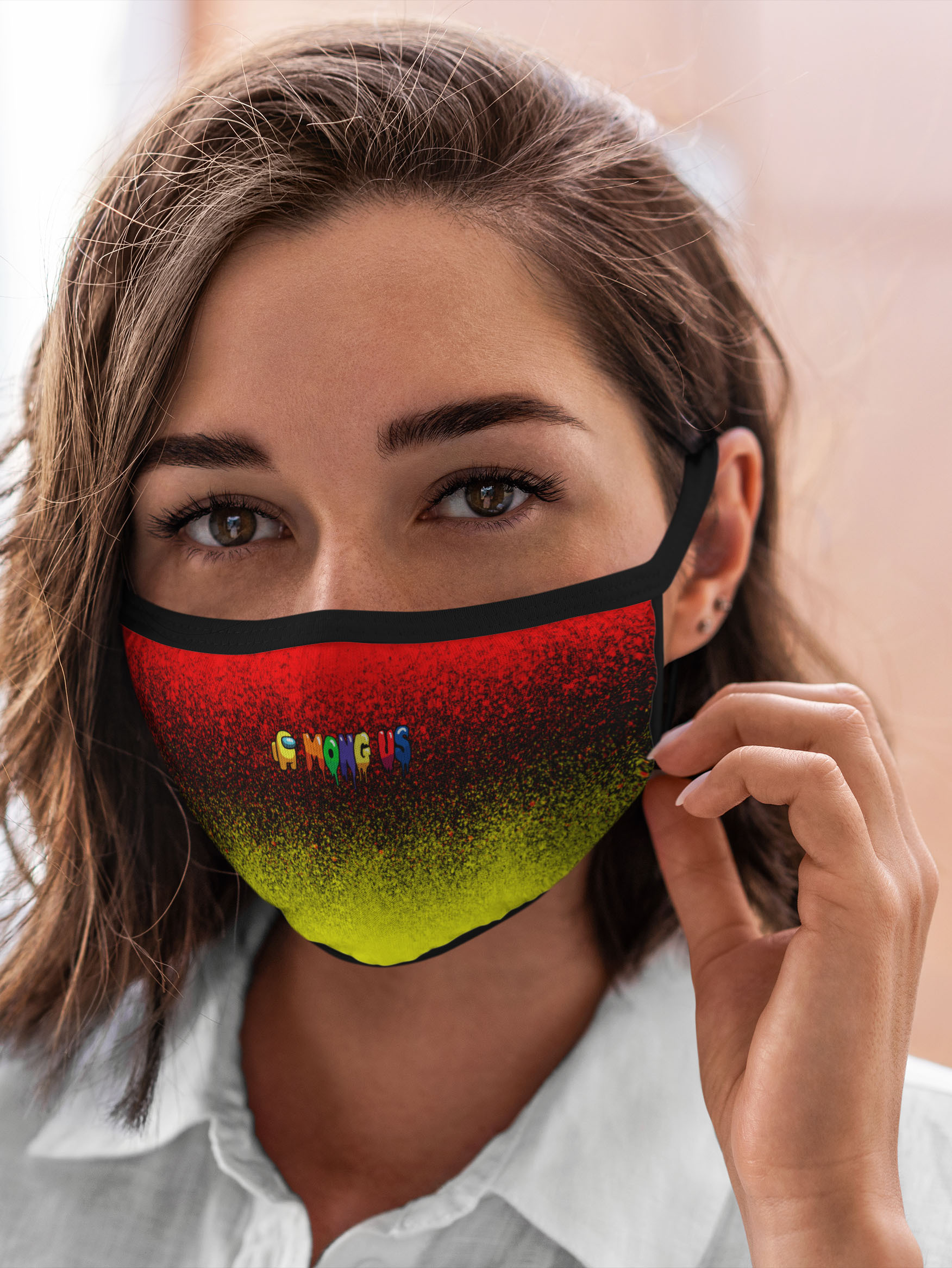 

Многоразовая маска унисекс Burnettie Among Us, Разноцветный, Among Us