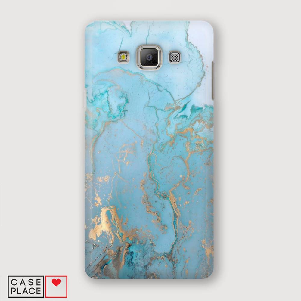 

Чехол Awog "Голубой мрамор рисунок" для Samsung Galaxy A3, 20120-2