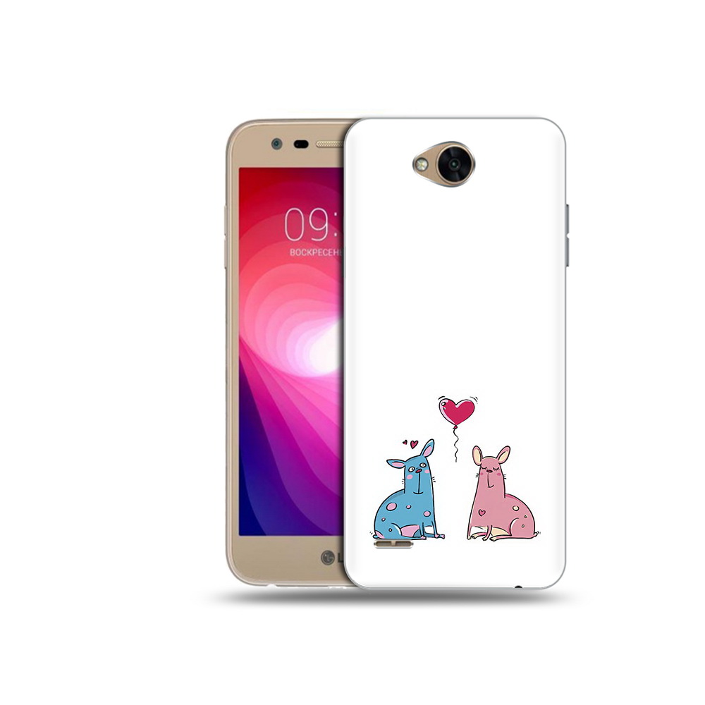 

Чехол MyPads Tocco для LG X Power 2 Лама любовь, Прозрачный, Tocco
