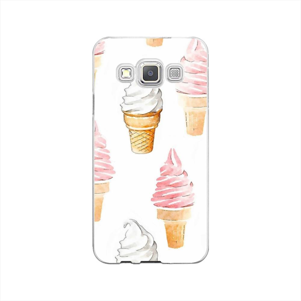 

Чехол Awog на Samsung Galaxy A3 / Самсунг A3 "Нарисованное мороженое", Белый;розовый, 20150-10