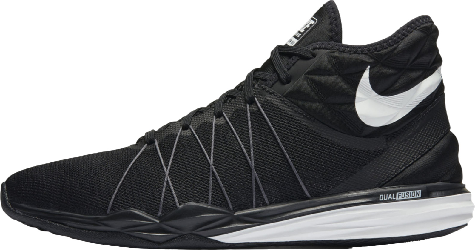 

Кроссовки женские Nike W Dual Fusion Tr Hit Mid черные 7 US, Черный, W Dual Fusion Tr Hit Mid