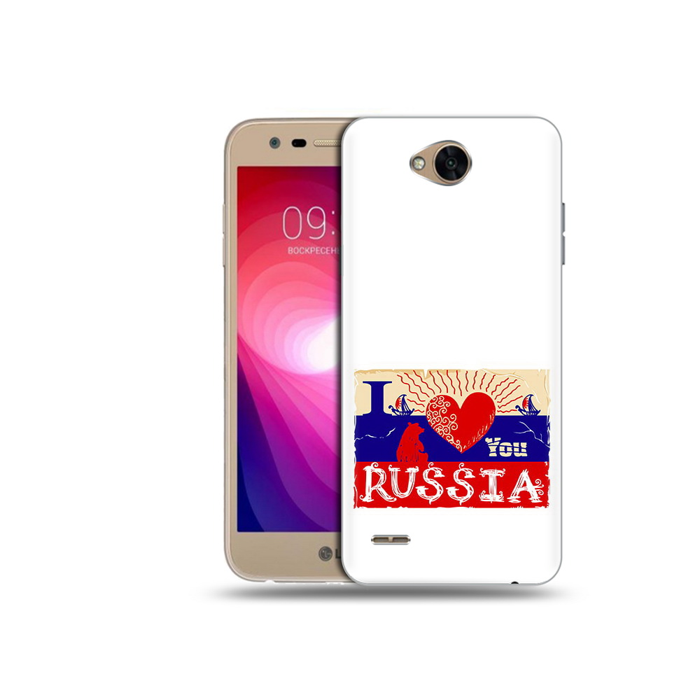 

Чехол MyPads Tocco для LG X Power 2 Люблю Россию, Прозрачный, Tocco