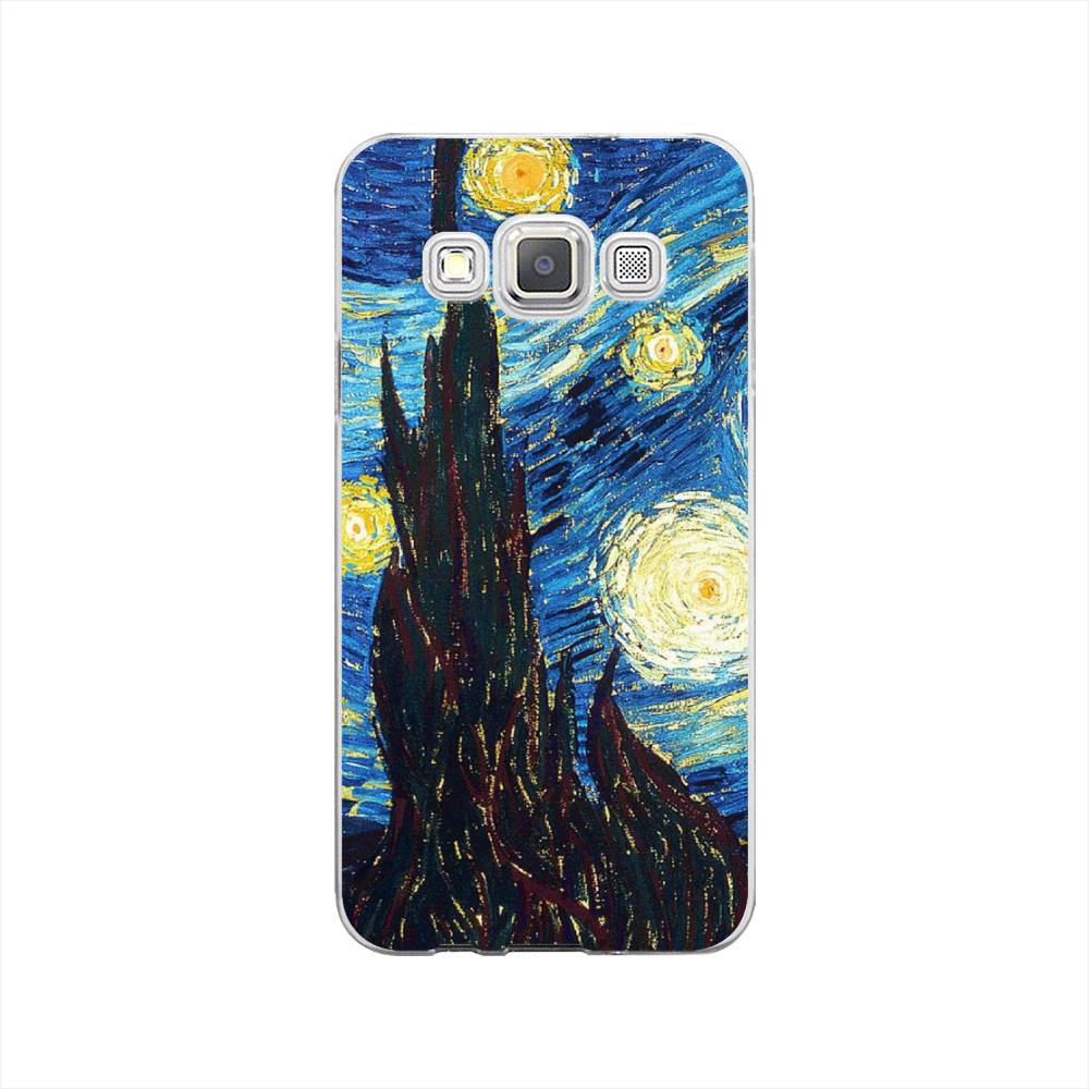 

Чехол Awog на Samsung Galaxy A3 / Самсунг A3 "Ван Гог Звездная ночь", Желтый, 20150-9