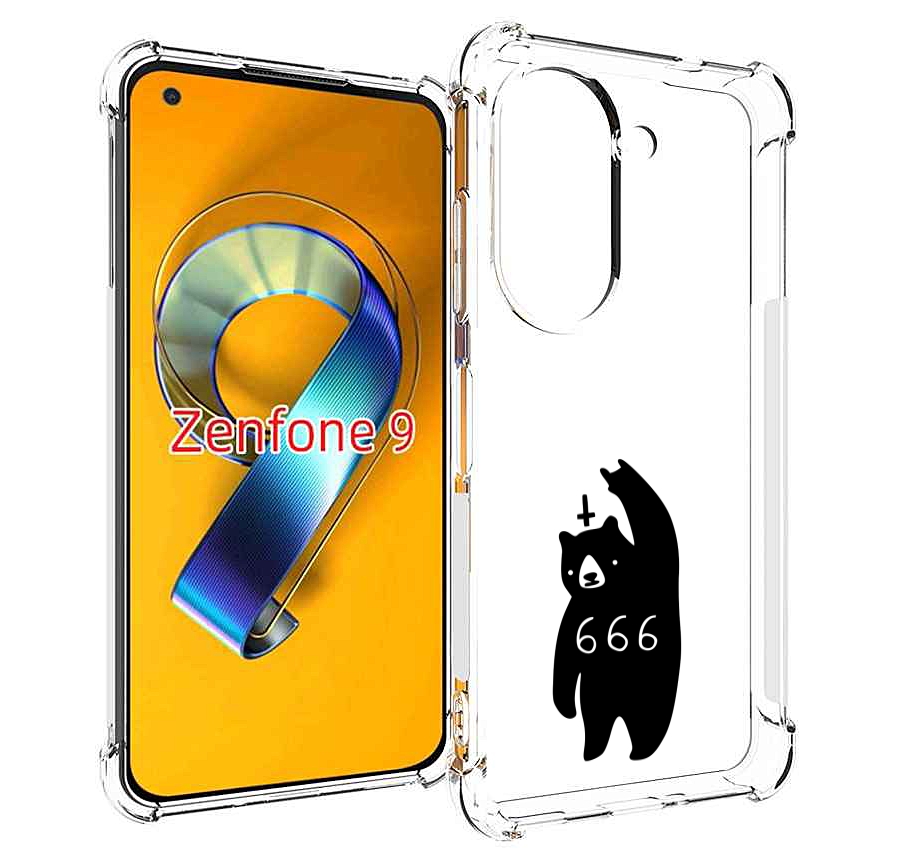 

Чехол MyPads медведь 666 для Asus Zenfone 9 (AI2202), Прозрачный, Tocco