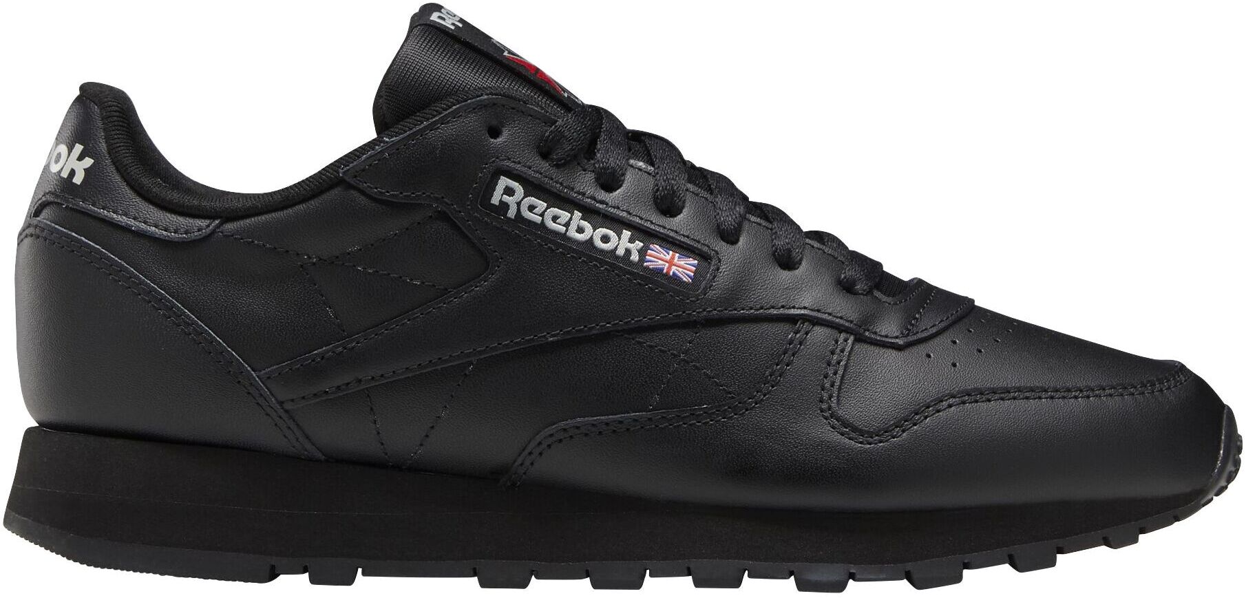 

Кроссовки мужские Reebok Classic Leather черные 5.5 US, Черный, Classic Leather