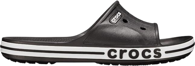 Шлепанцы унисекс Crocs Bayaband Slide черные M6 US; W8 US