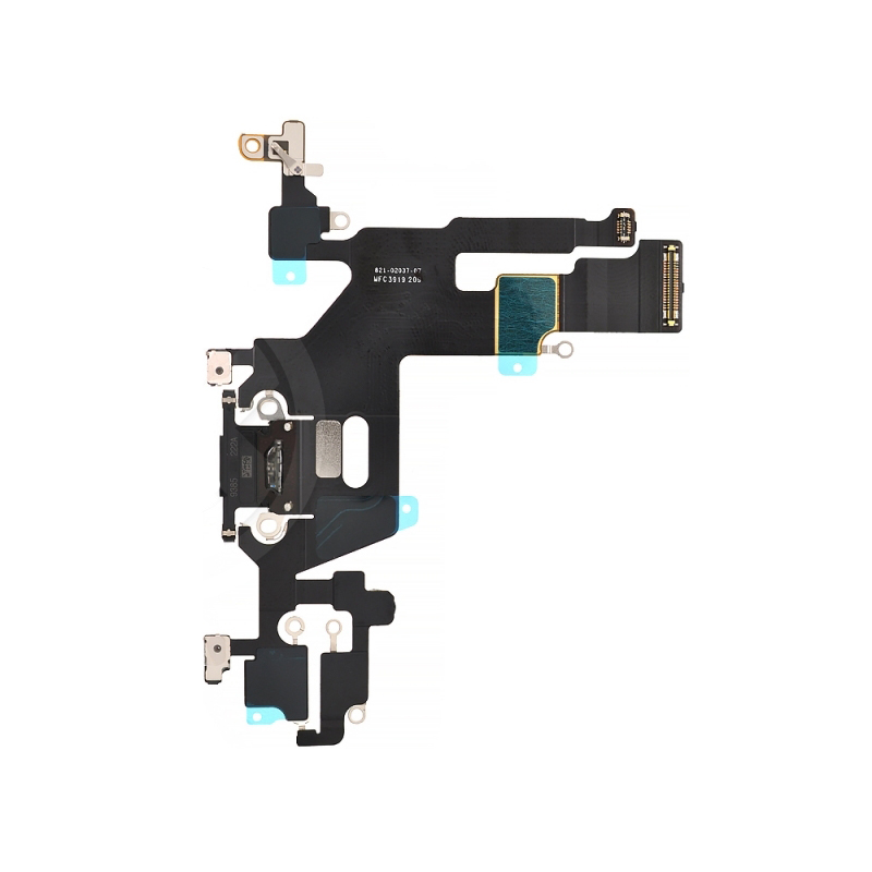 

Шлейф BaseMarket для Apple iPhone 11 на разъем зарядки/микрофон (черный)