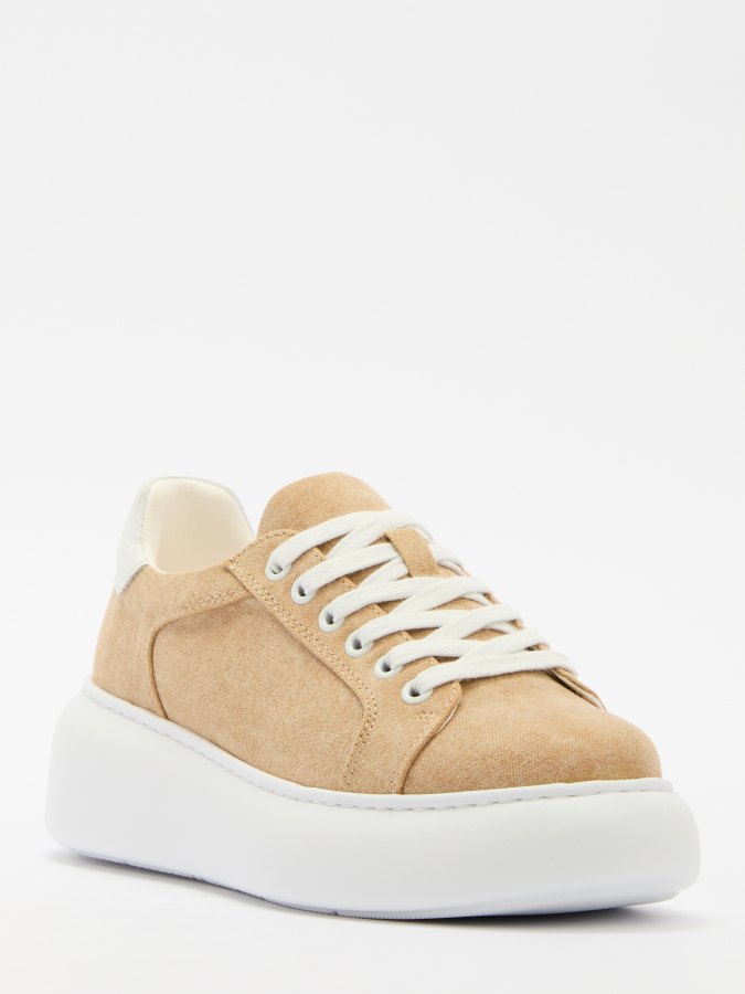 

Кеды женские Tendance YS-38125A-3 бежевые 37 EU, Бежевый, YS-38125A-3