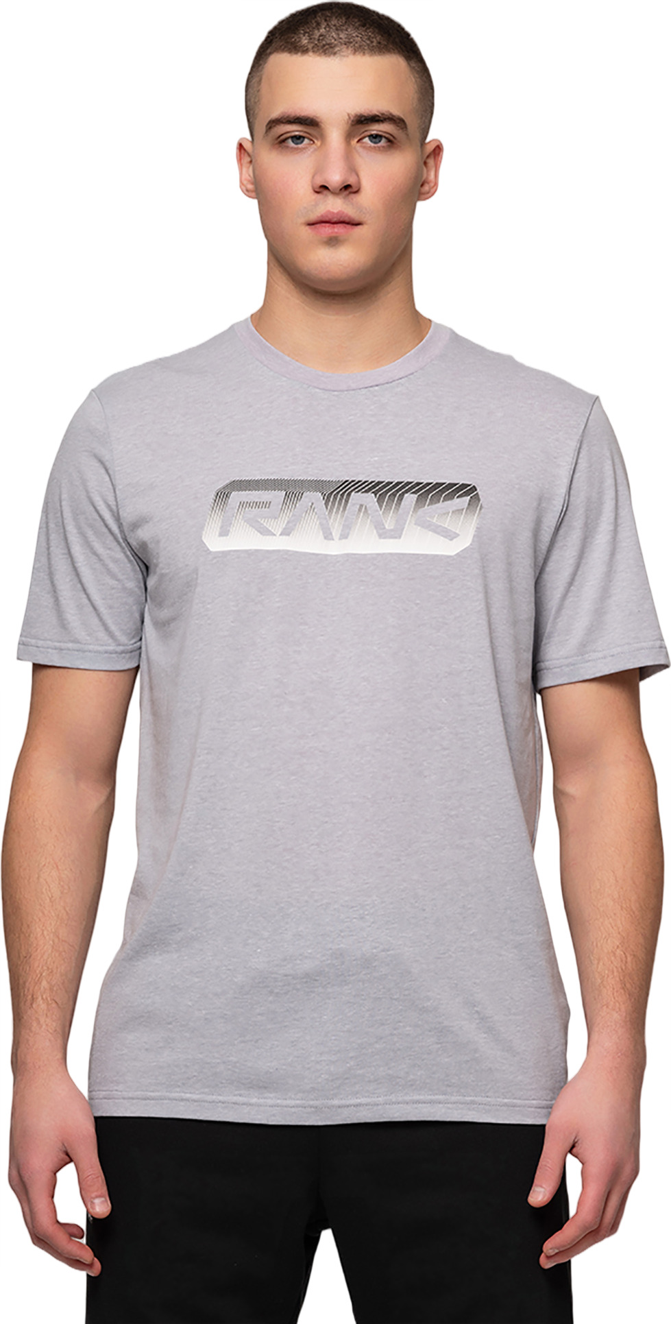 Футболка мужская RANK Sportstyle Chest Big Tee серая XL