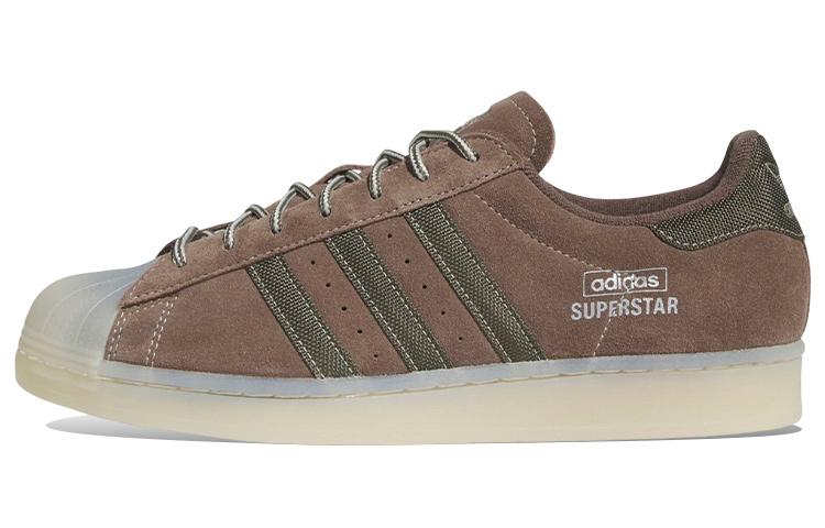 

Кеды унисекс Adidas Superstar коричневые 43 EU, Коричневый, Superstar